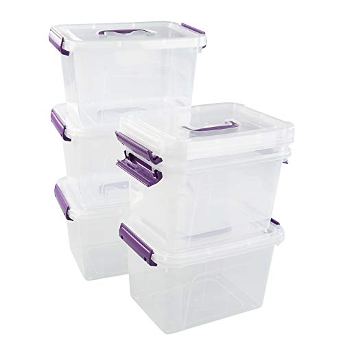 Sandmovie 6 Qt Clear Storage Box