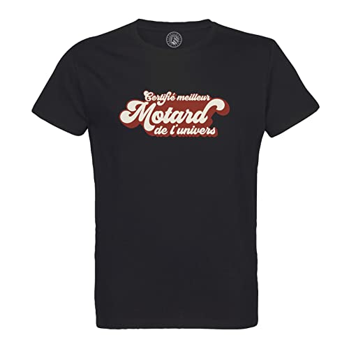T-shirt moto homme coton bio pour sorties en cafe racer urbain