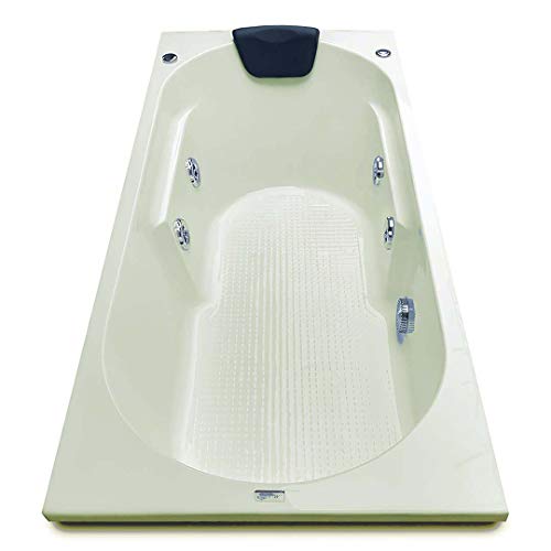 Image of MADONNA Divine Acrylic 5.5 Feet Bathtub with Whirlpool Massage System (Ivory)