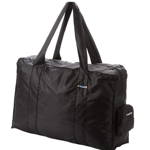 Foldable Bag (16 Litre) - Travel Bag Accessories for Women and Men. Perfect as Carry On Luggage, at the Gym, Duffle Bag for Travels. Foldable & Flexible Tote Bag for Airplane Travel - 051