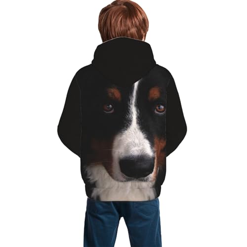 Australian Shepherd Boy, Girls Sports Shirt Youth Pullover Fashion Hooded Sweatshirt2
