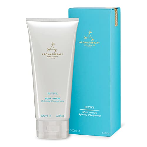 Aromatherapy Associates Revive Body Lotion. Lightweight Body Cream Deeply Hydrates for Soft, Energized Skin. Made with Neroli, Rosemary and Juniper Berry Essential Oils (6.8 fl oz)
