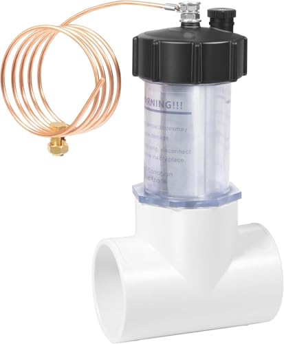 CTcar ZINCPRO 2 Inline Opferanode für Salzwasserpools – Schutz für Pumpe, Heizer & Chlorinator | Einfacher Einbau | SichtfensterInline-Zinkanode (104D)