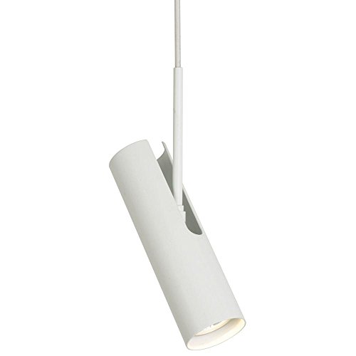 Nordlux Foco MIB 6 lámpara colgante con rosetón (, GU10, IP20, orientable, color blanco, eficiencia energética: A + +  D