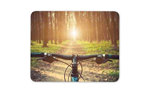 Mauspad Mountainbike Mausmatte Pad Biker BMX Trail Bikes Cooles Spaß Geschenk Mauspad