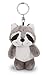 NICI 47869 Schlüsselanhänger Waschbär Rod 10cm, GRAU