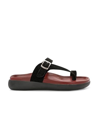 Image of EL PASO Men Faux Leather Ultra Comfortable Casual Slip On Sandals EP55705 P