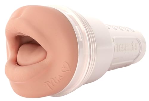 Fleshlight Mia Malkova Headshot (Mouth) - SuperSkin Masturbator Sex-Spielzeug extrem realistisch