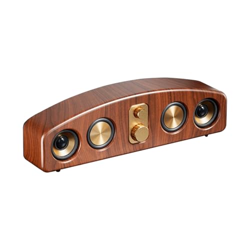 QUXVUIS Altavoz Bluetooth inalámbrico Tono metálico Ordenador Escritorio Juegos subwoofer Funciones de actualización Altavoces inalámbricos Bluetooth, Grano