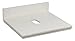 American Imaginations AI-1639 19.75-in. W x 18.3-in. D Marble Top in Beige Color for Wall Mount Faucet, 50 Piece