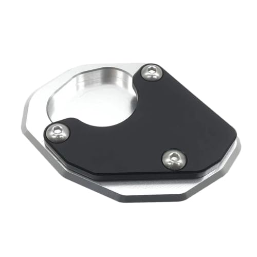 Extension béquille Trident 660 pour éviter chute moto sol chaud