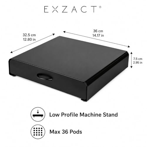 Miniatura 2 de Exzact Cajón De Cápsulas De Café, Compatible Con Cápsulas Dolce Gusto 36 Piezas Cápsulas