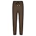 Boys Cargo Joggers Pants Fashion Straight Leg Pant Stretchy Pull On Trousers Jogging Teenage Sweatpants with Pockets Coffee