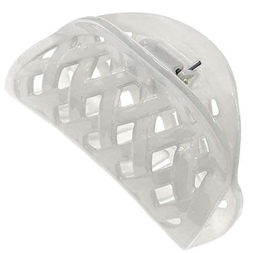 Camila Paris CP3206 Grey Matte Claw Clip (2.75in, Single) – Thick Hair