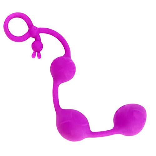 Plug Em Soft Touch Com 3 Esferas Em Tamanhos Gradativos à Prova D'água 25,5 Cm Love Balls