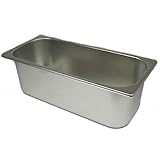 Eisbehälter Eistheke Eisvitrine Ice Cream Pan 360x165x120mm Edelstahl Eismaschine