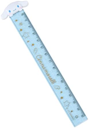 Sanrio 502600 Sanrio 502600 Cinnamoroll Ruler, 5.9 inches (15 cm), Cinnamoroll, 1.4 x 0.2 x 7.2 inches (4 x 0.6 x 18.3 cm), Kids Learning Stationery, Character