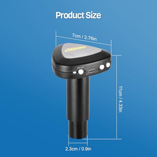 AOMEKIE WiFi Telescope Digital Eyepiece,1080P FHD Video Recording & 2MP Photos,Suitable for Astrophotography,Bird Watching, All Kinds of microscopes - Thumbnail 6
