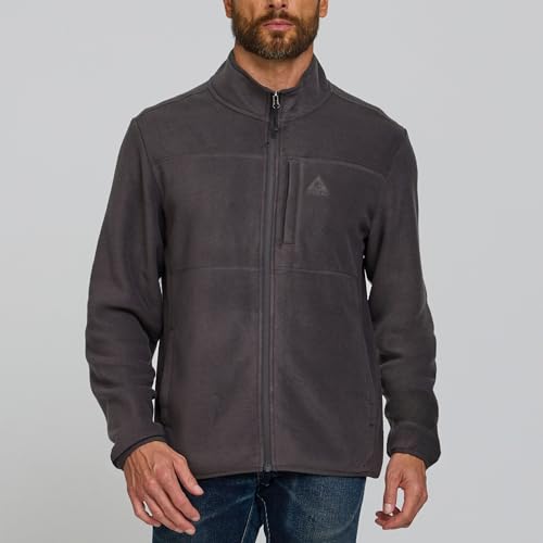 Gerry Mens Zip Up Sweater – Polar Fleece Lightweight Athletic Sweater, Warm Soft Full Zipper Jacket, Mock Neck2