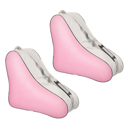 Abaodam 2pcs Roller Skate Storage Pouch Triangle Ice Skates Backpack Bags for Women Easy to Store