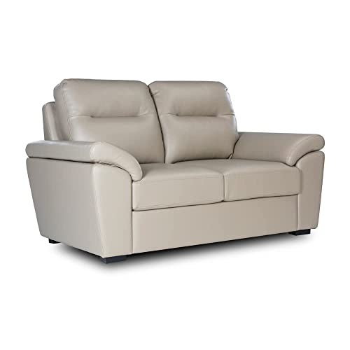 Image of Wakefit Lounger 5 Seater Sofa Set 3+2 (Fabric, Cappuccino Brown)