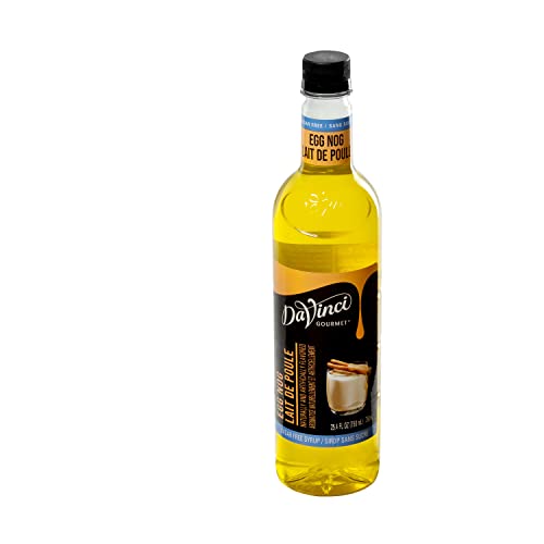 Image of DaVinci Gourmet Sugar-Free Egg Nog Syrup, 25.4 Fluid Ounces (Pack of 1)