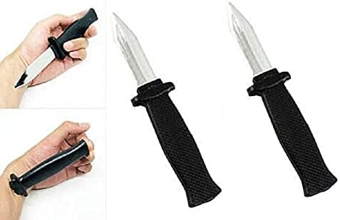 BOXO Trick Disappearing Dagger Knife Retractable Fake Fun Joke Prank Set of 2