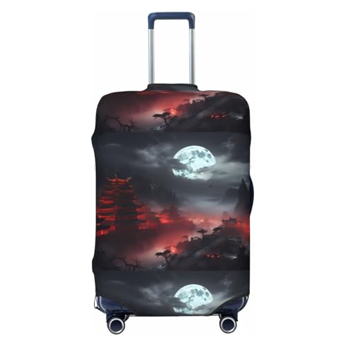 Shogun Full Moon Luggage Cover Anti Scratch Dirt Waterproof Elastic Travel Luggage Cover Protector Suitcase Cover for Suitcase Tsa Approved Fit 18-32 Inch Luggage