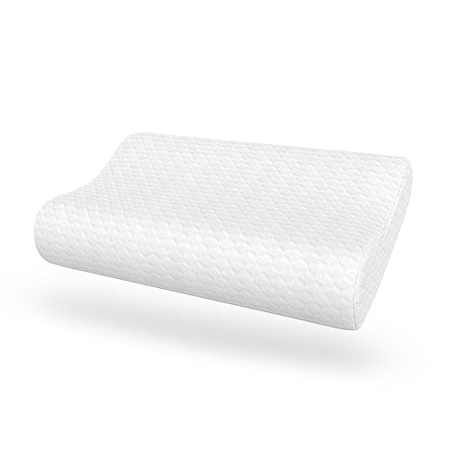 BODIPEDIC Gel Support Memory Foam Pillow, Standard...