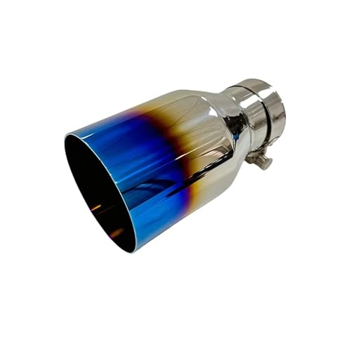 Tubo de escape para coche ideal para renovar el silenciador con un diseño moderno azul