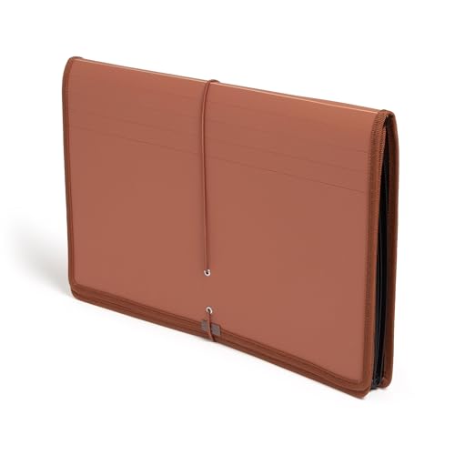 Smead Tuff Premium Poly Wallet, Accordion File Organizer for File Folders, Letter Size, 5-1/4 inch Expansion, Office Supplies, Document Organizer (73788)