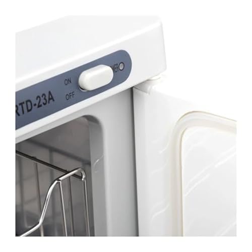 Gabinete calefactor de toallas de estética blanco con chasis de ABS 3