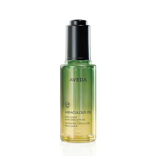Aveda Miraculous Oil Olio Concentrato per capelli lucenti - Dona lucentezza - Fino a 24 ore di protezione anti-crespo - Termoprotettore - Formula vegana (50 ml)