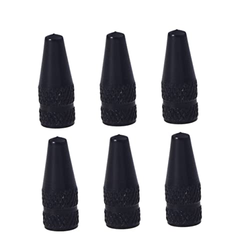 BESPORTBLE Aluminum Bike Caps 12pcs French Valve Stem Caps for Road Bike Bicycle Air Dust Covers Sturdy Sealing
