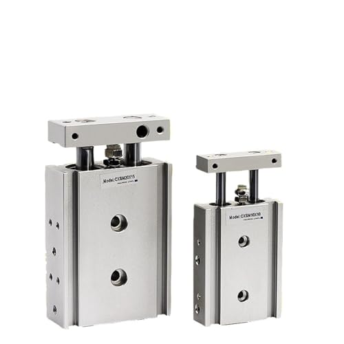 JDOUNFMO SMC Type Pneumatic Component Dual Rod Cylinder CXSM15-10 CXSM15-15 CXSM15-20 CXSM15-25 CXSM15-30 CXSM15-40 CXSM15-50 75 100 125 (Color : CXSM15-100)