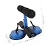 Garneck Aparato para Hacer Abdominales con Base de Doble Ventosa Soporte para Pies Entrenamiento Muscular Casa Dispositivo Portátil para Ejercicio Abdominal Seguro y Estable Imagen de Garneck Aparato para Hacer Abdominales con Base de Doble Ventosa Soporte para Pies Entrenamiento Muscular Casa Dispositivo Portátil para Ejercicio Abdominal Seguro y Estable