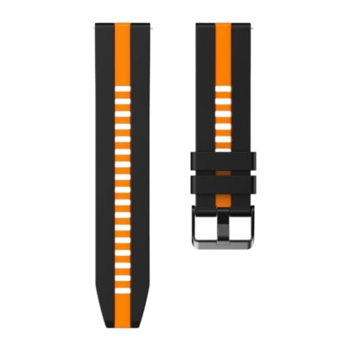 [MEVMEVGNLN] �V���R�����E�H�b�`�o���h �݊� Smartwatch Pro 2 �\�t�g�y�ʃN�C�b�N�����[�X�u���X���b�g Fit For CMF Watch 1 �X�g���b�v�ɓK��(Black Orange,22mm)
