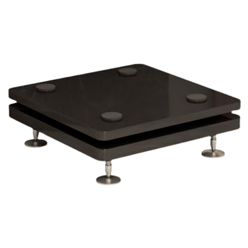 Soporte de aislamiento para subwoofer de 25x30 cm con patas antivibración acústicas