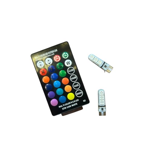 Generic ZM Riders Zone Multicolour RGB LED Bulb, Pack of 2 - Image 2