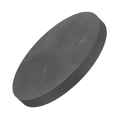 Graphite haute pureté 100x10 mm : plaque électrode ronde d'une stabilité thermique d'exception