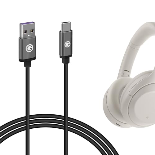Geekria 充電ケーブルType-C ソニー WH-1000XM5など Amazon.com: GEEKRIA USB Headphones Charger Cable Compatible with