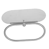 Son look minimaliste et moderne complète une large gamme de styles de salle de bain, ajoutant élégance et fonctionnalité à votre espace, porte-serviettes de salle de bain, anneaux porte-serviettes