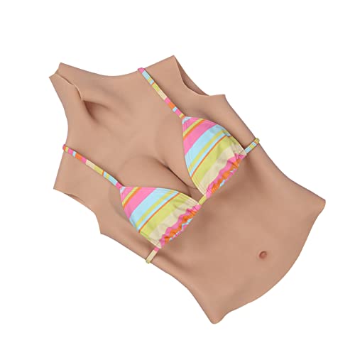 Wisfancy Pechos de Silicona, Senos de Silicona Realistas Crossdressers Pechos de Silicona C-G Cups, Pechos Silicona Realista para Transgéneros Mastectomía Travestis Cover