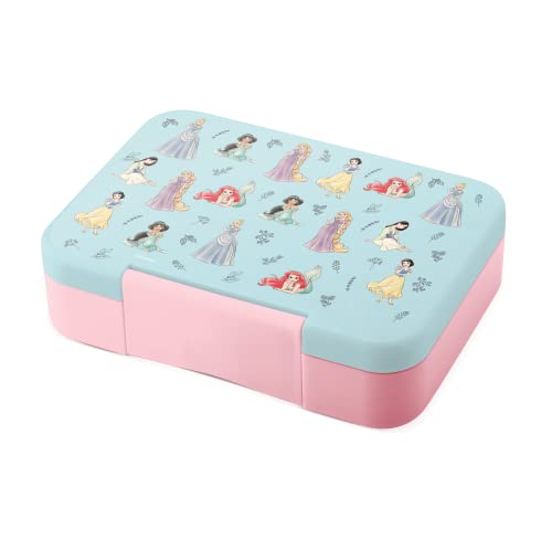 Image of Simple Modern Disney Bento Lunch Box for Kids | BPA Free, Leakproof, Dishwasher Safe | Lunch Container for Girls, Toddlers | Porter Collection | 5 Compartments | Princess Royal Beauty