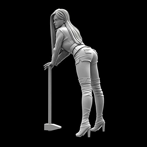 Figura Miniatura Mujer Guerrera 1:12 sin Pintar miniatura 2