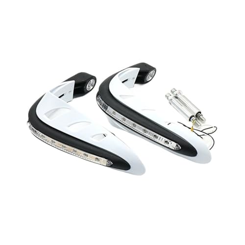 Protège-mains pour guidon moto à LED pour sécuriser vos mains et leviers contre le vent