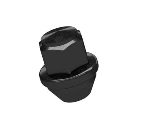Image of Wheel Accessories Parts 1 Pc M12x1.5 12x1.5 Thread OEM Style Lug Nuts 1.25 inch 32mm Long Black 3 /4 inch 19mm Hex Fits Ford Escape Fusion Fiesta Ranger | Lincoln MKZ MKC | CV6Z-1012-C | 611-303 | ACPZ-1012-H