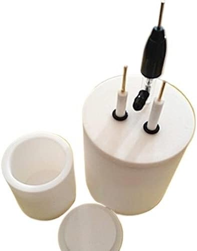1pc Polytetrafluoroethylene Electrolytic Cell Bottle - Acid and Alkali Resistant, High Temperature Tolerance, 3 Electrode Holes(100ml)