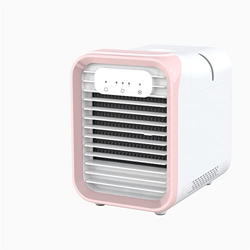 Aire acondicionado para RV, mini aire acondicionado para casa, oficina, mini aire acondicionado portátil, refrigeración, humidificación, enfriador de aire de escritorio (blanco)