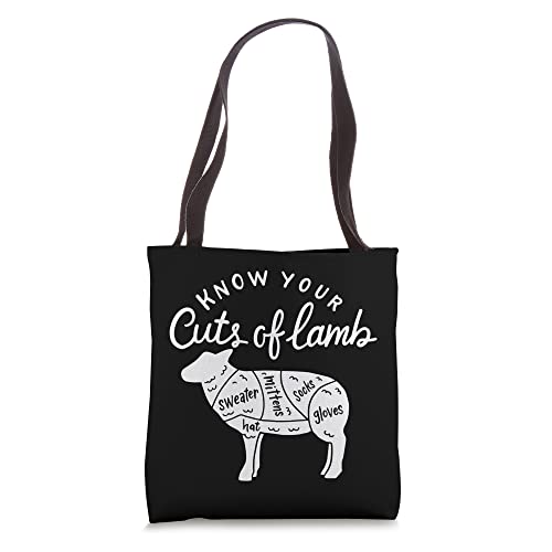 Know Your Cuts Of Lamb Tote Bag miniatura 1